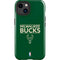 NBA Milwaukee Bucks Standard - Green iPhone 15 Impact Case